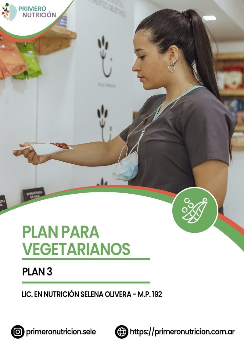 Plan para Vegetarianos - Plan 3